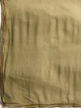 Yellow Self Design Art Silk Suit Set