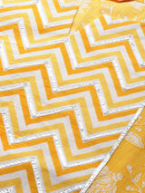 Yellow Yoke Design Cotton Kurta