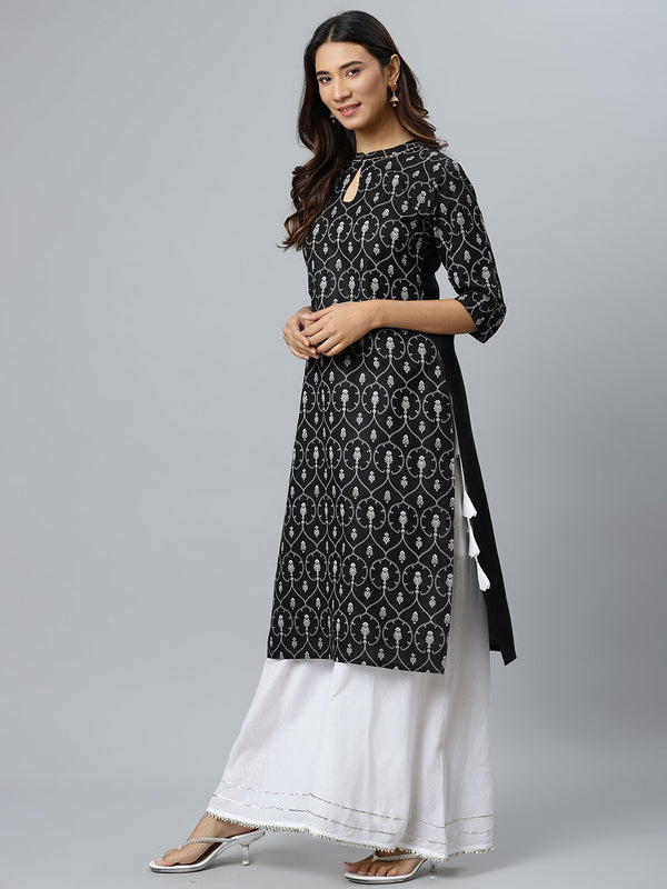 Source long kurtis women in India latest party wear formal western type  designer ladies S M L XL XXL Rayon cotton crape fabric palazzo on  m.alibaba.com